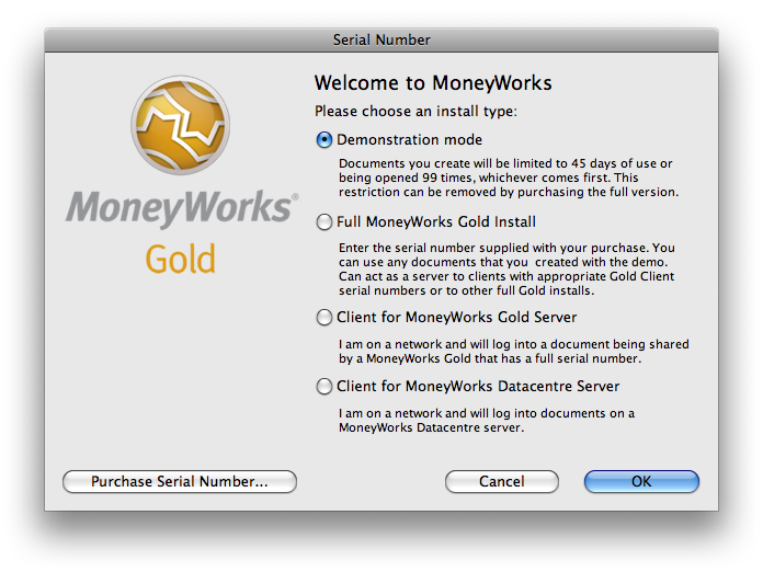 MoneyWorks Express software